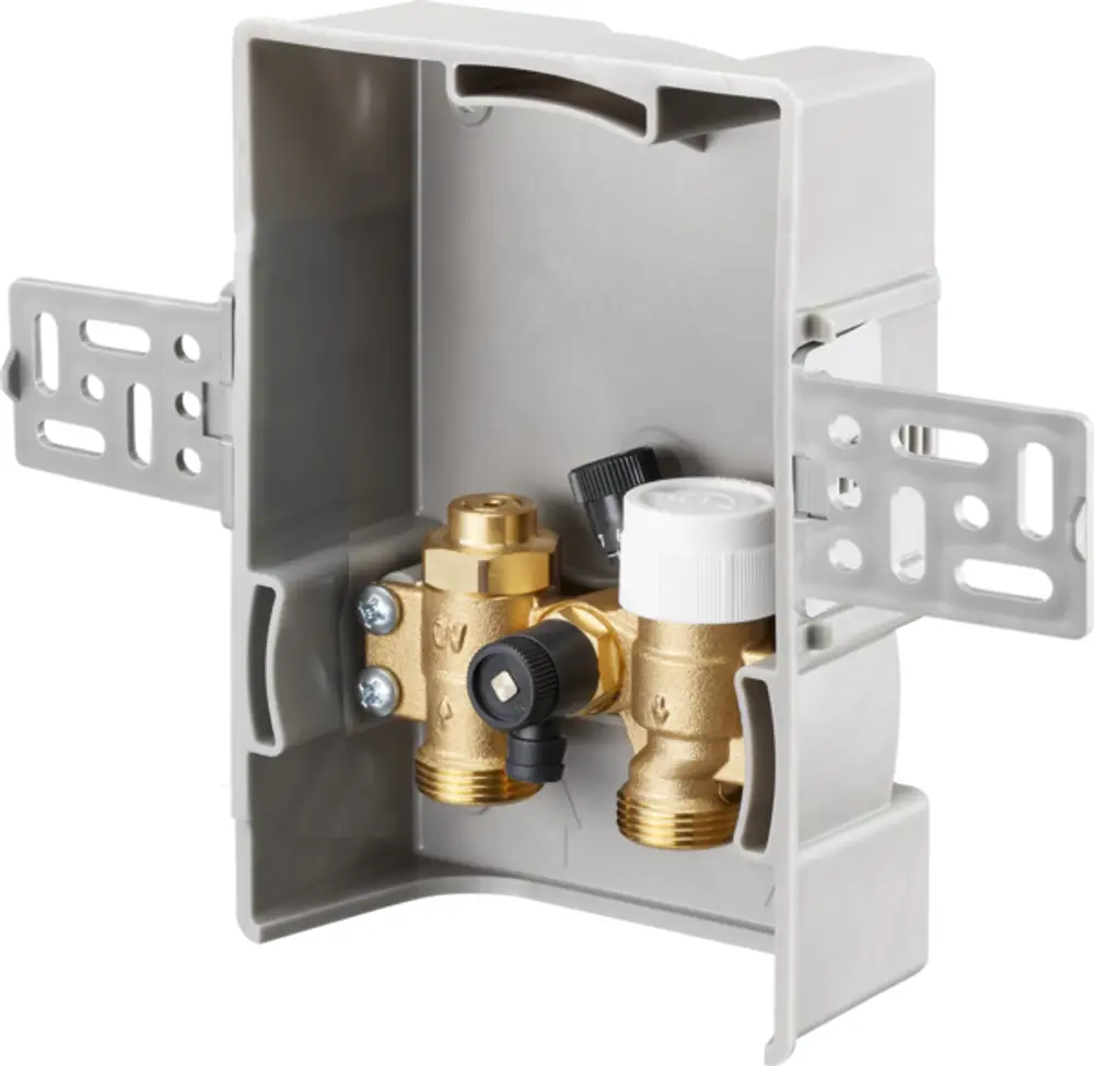 OVENTROP Unibox E BV vario Raumtemeraturregelung mit Bypass ohne Abdeckung, 1022725